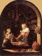 The Grocer's Shop Gerrit Dou